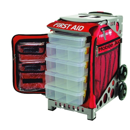 Essentials Pro100 EASY-ROLL Modular First Aid Cart